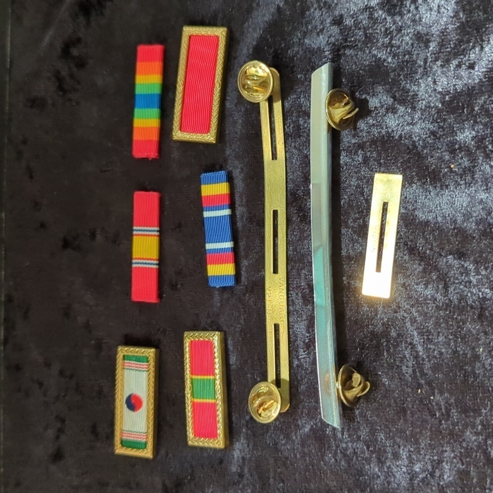 U.S. Army 2nd Battalion 5th Infantry Medal Award Ribbons Set of 6 Ready to Wear